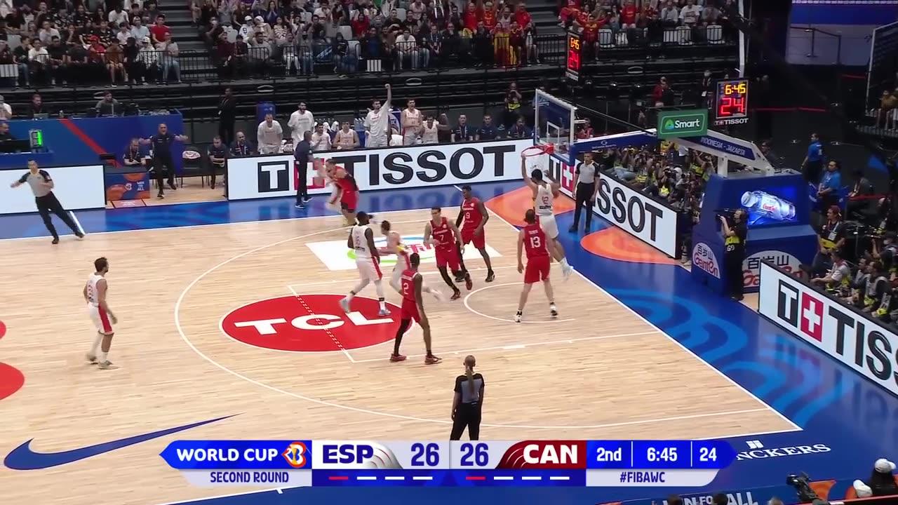 Spain 🇪🇸 vs Canada 🇨🇦 _ Full Game Highlights _ FIBA Basketball World Cup 2023
