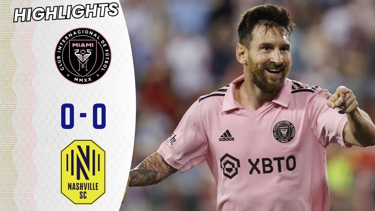 Inter Miami vs Nashville: Exciting Draw in MLS | Best Highlights