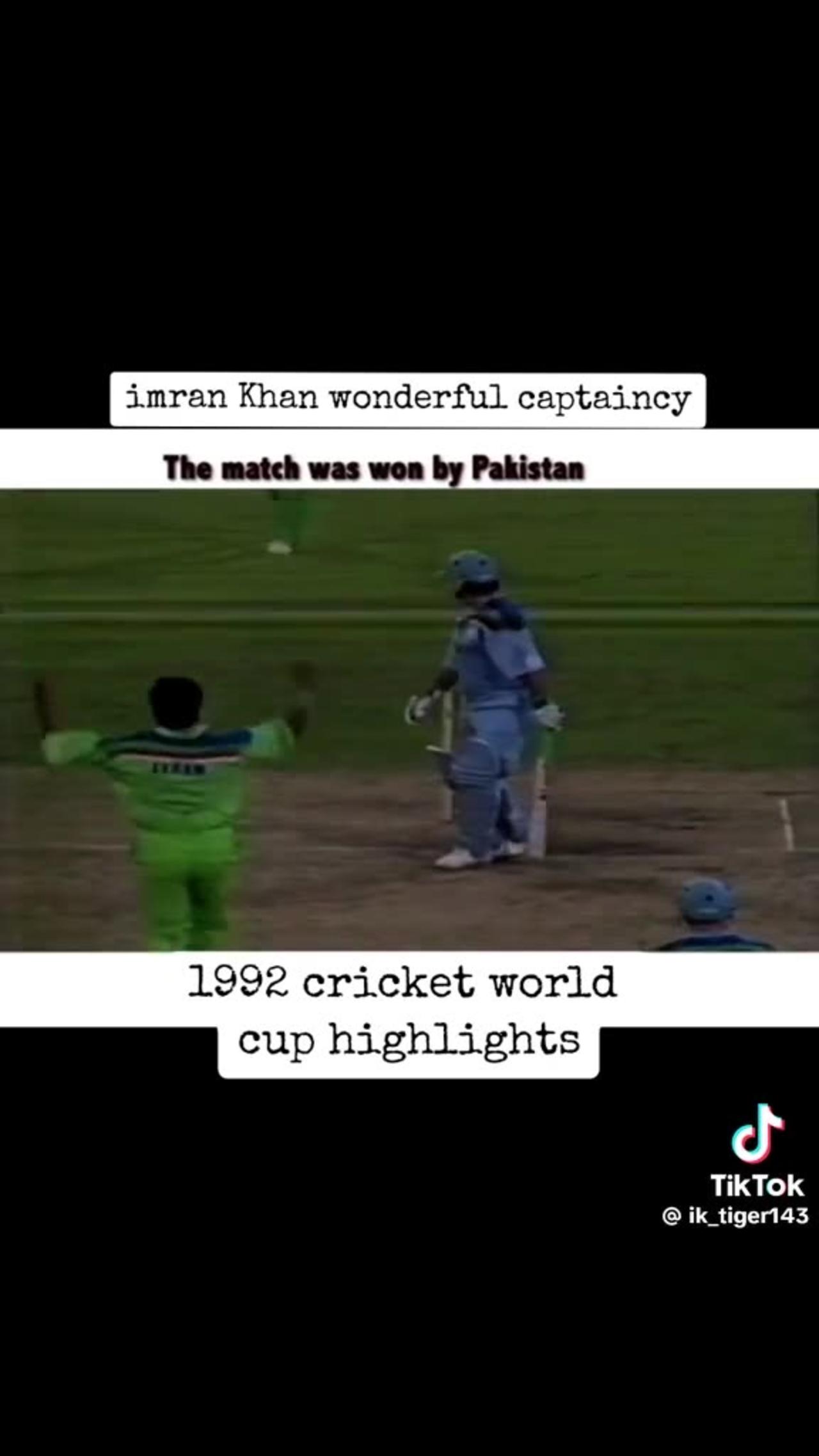 1992 cricket world cup