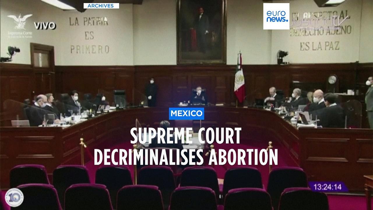 Mexico's Supreme Court decriminalises abortion nationwide