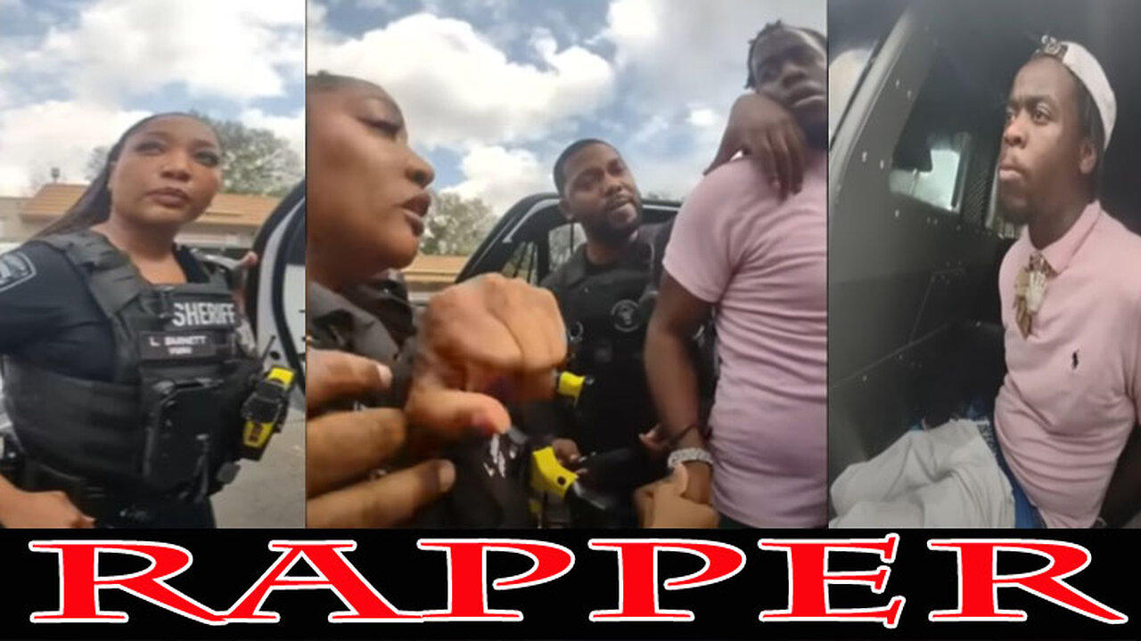 Rapper Gets Punched By A Female Officer One News Page VIDEO
