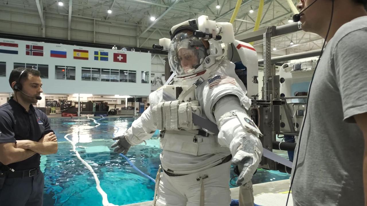 Astronaut Loral OHara Training Footage Resource Reel