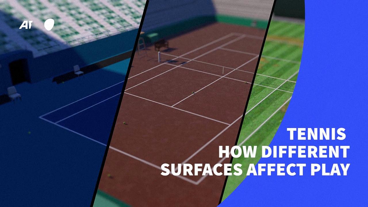 Tennis, how different surfaces affect play