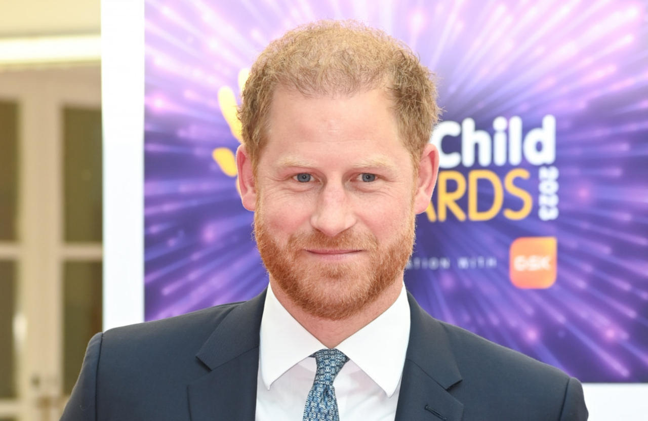Prince Harry said his late grandmother Queen Elizabeth is 'looking down on us'