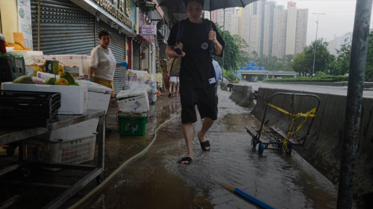 Hong Kong Is Hit With Heaviest Rainfall Since 1884