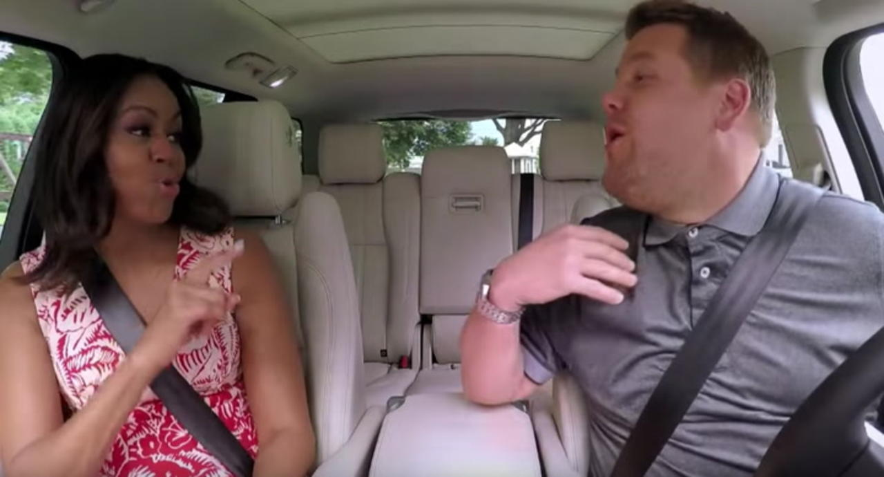 Michelle Obama Is The Best On Carpool Karaoke!