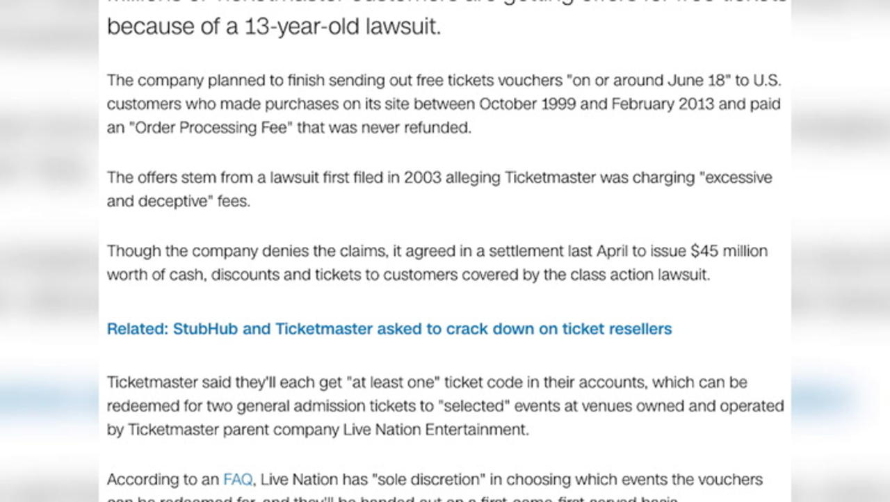 How To Get Free Tickets From Ticketmaster