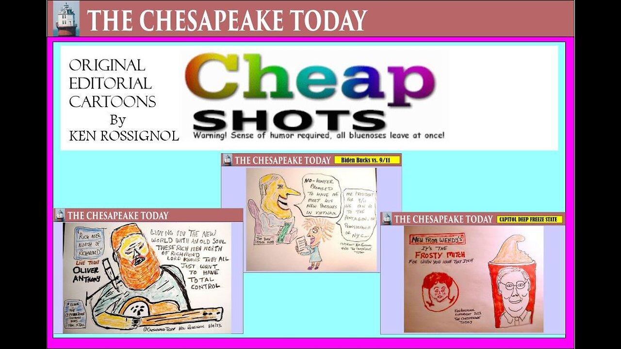 CHEAP SHOTS EDITORIAL CARTOONS SUMMER IN THE One News Page VIDEO