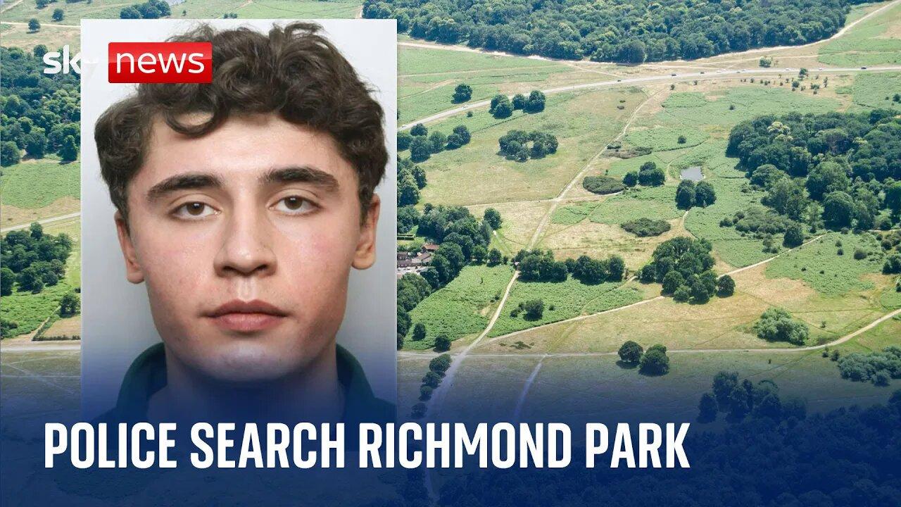 Daniel Abed Khalife: Police scour Richmond Park for fugitive