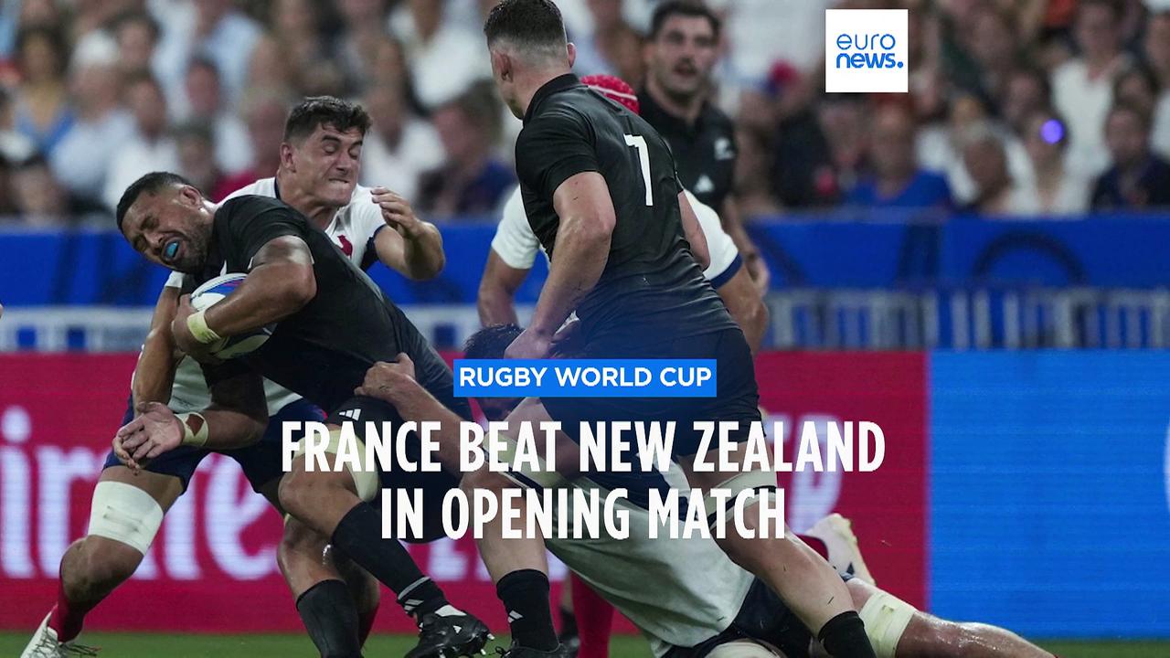 Rugby World Cup: France get off to a flying start against New Zealand in opening game