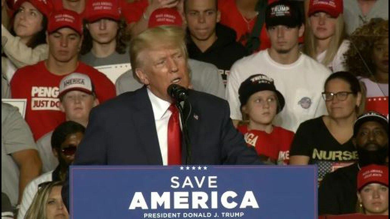 Trump Speaks at South Dakota GOP Rally