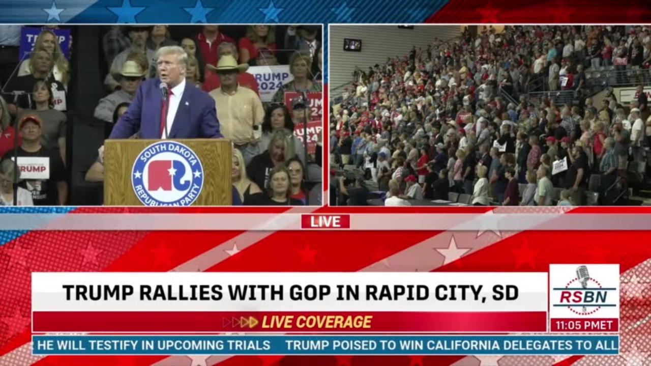 FULL SPEECH: President Donald J. Trump Visits Rapid City, South Dakota - Sept. 8, 2023