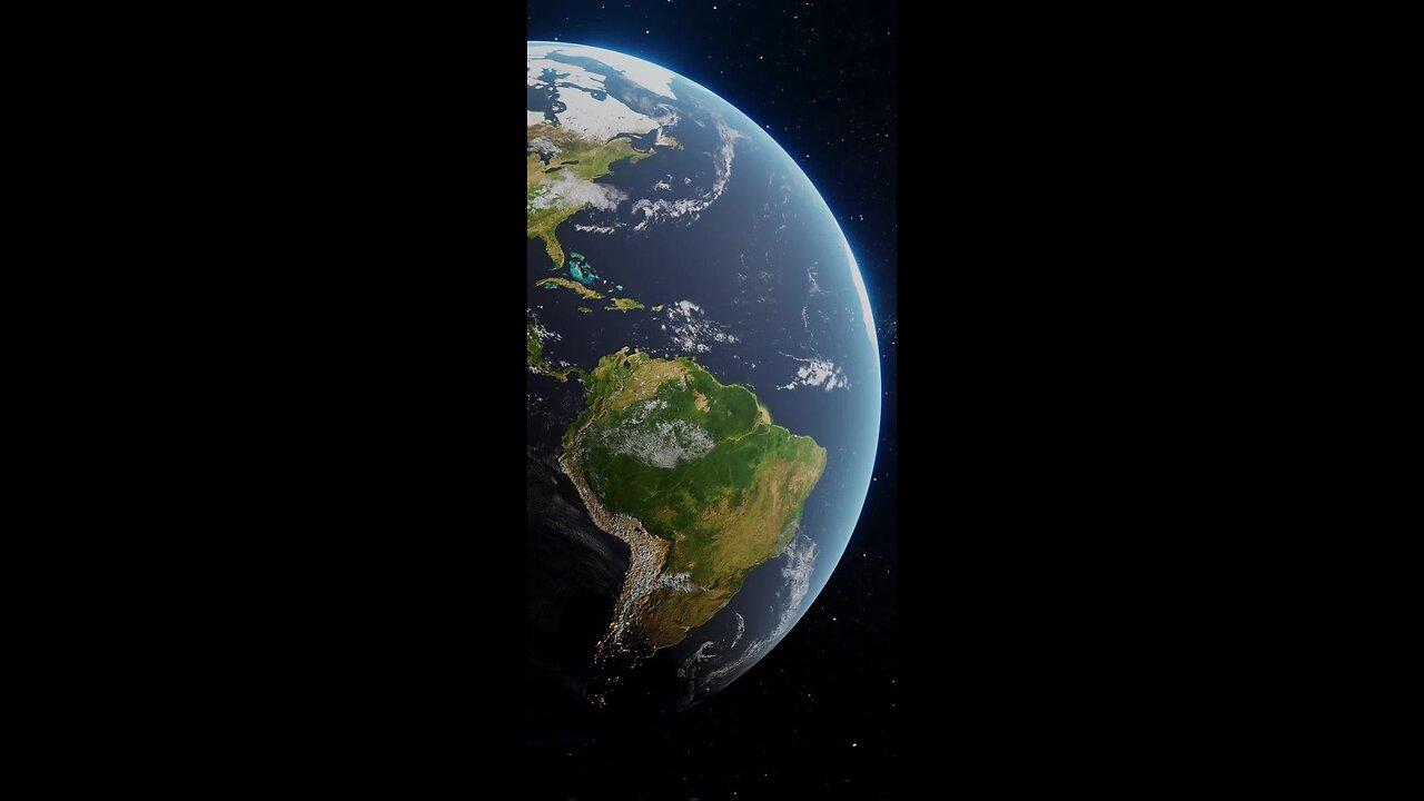 Earth from space in 4k(NASA )