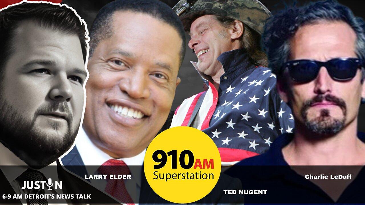 Ted Nugent, Larry Elder, and Charlie LeDuff Talk Truth, Logic and Common Sense (Podcast) 9-9-23