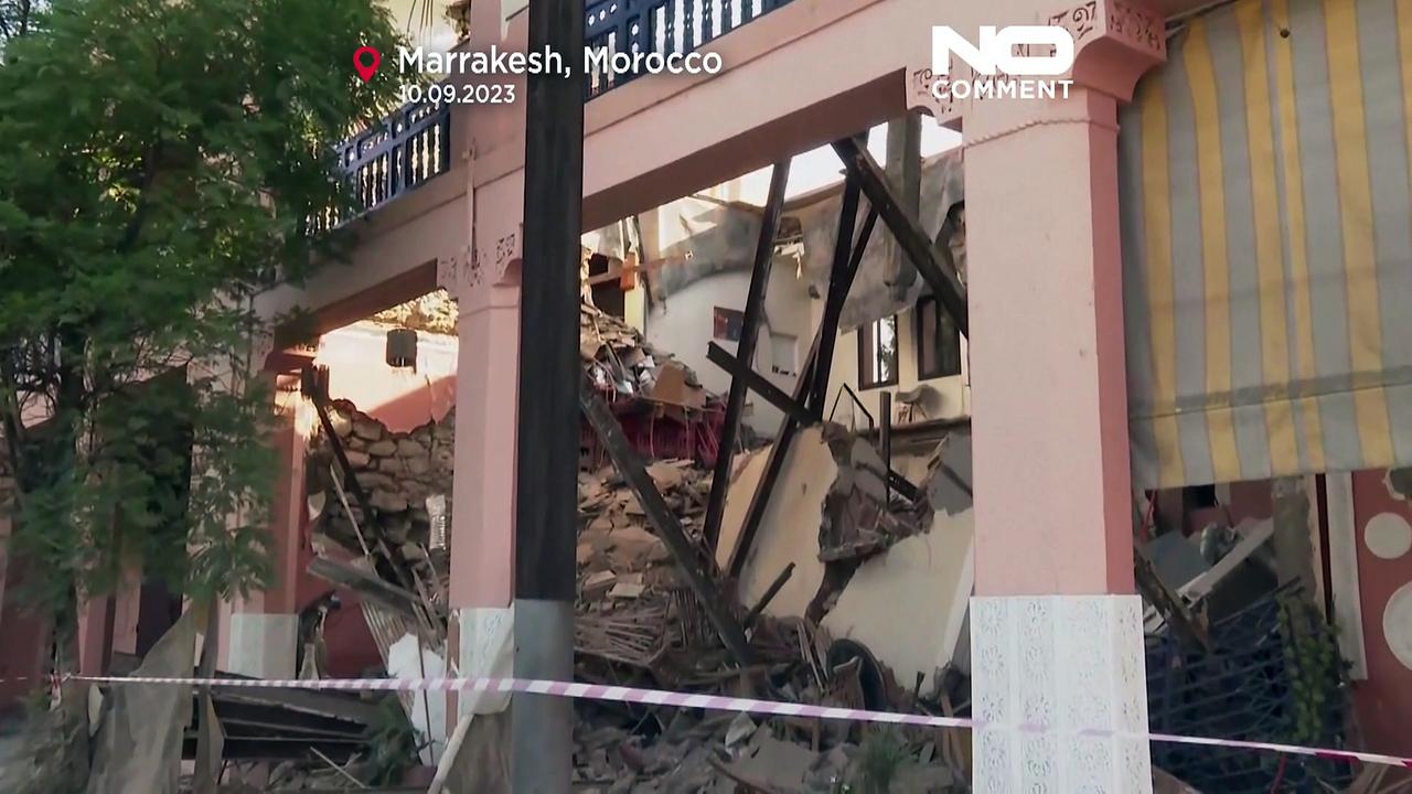 WATCH: Shocked Moroccans survey damage in quake-hit Marrakech