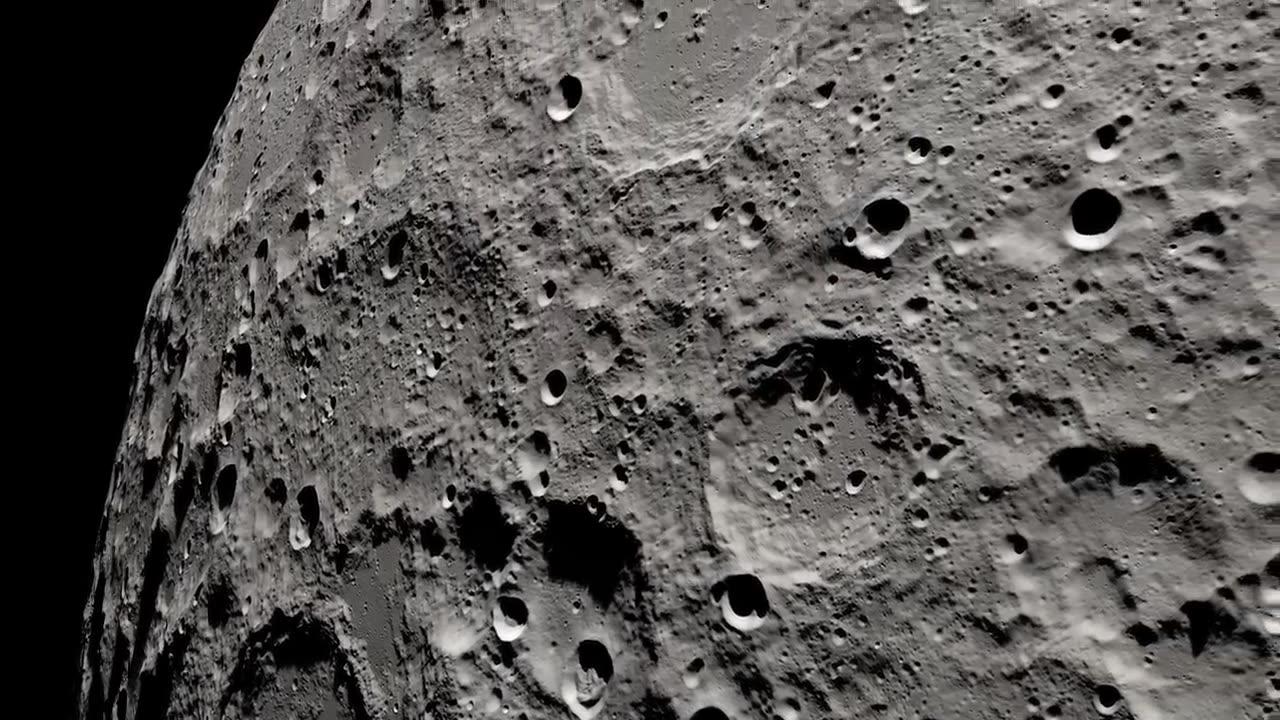 Views of the moon with NASA in HD