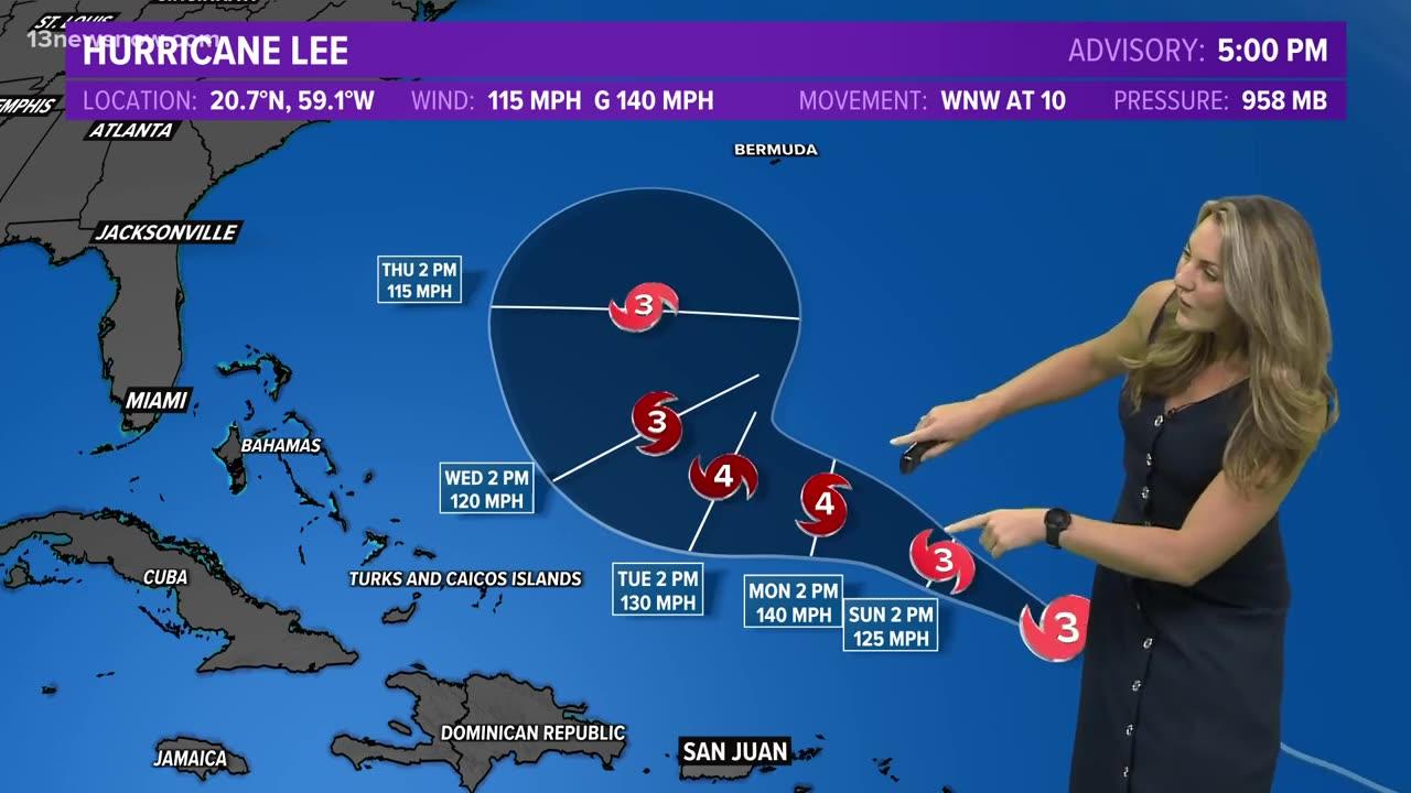 Tropics Update: Hurricane Lee, Tropical Storm Margot, and the peak of hurricane season