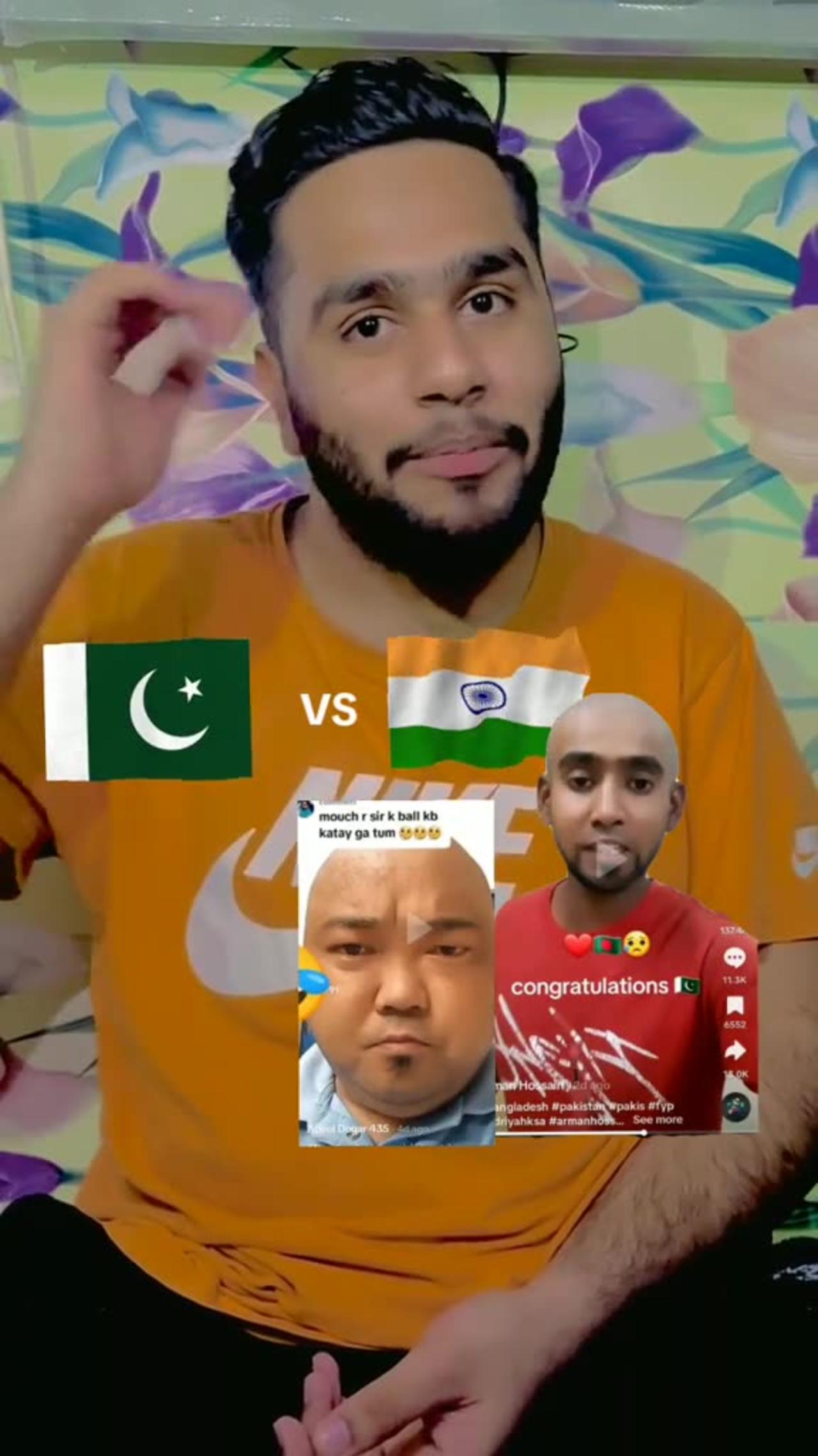 Hair Cut Challenge Pakistan vs India