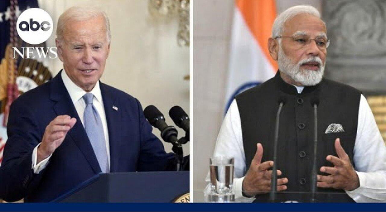 President Biden is in India preparing for tomorrow's G20 summit  #trending #news