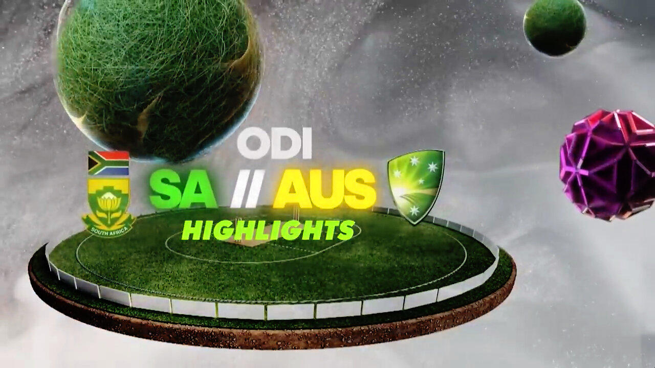 South Africa vs Australia 1st ODI Highlights