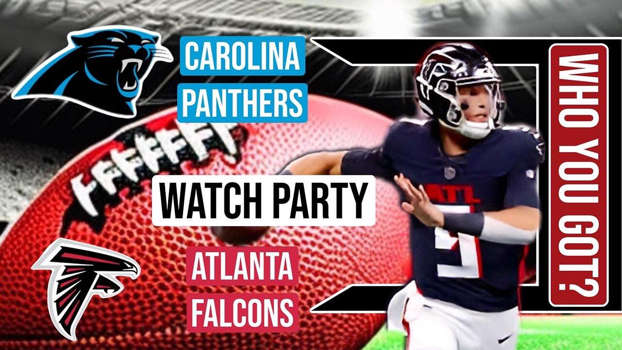 Carolina Panthers vs Atlanta Falcons GAME 1 Live Stream Watch Party:  NFL 2023 Season Opener