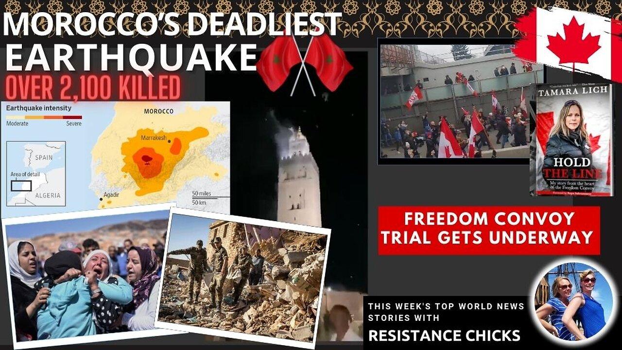 Morocco's Deadliest Earthquake; Freedom Convoy Trial Gets Underway World News 9/10/23