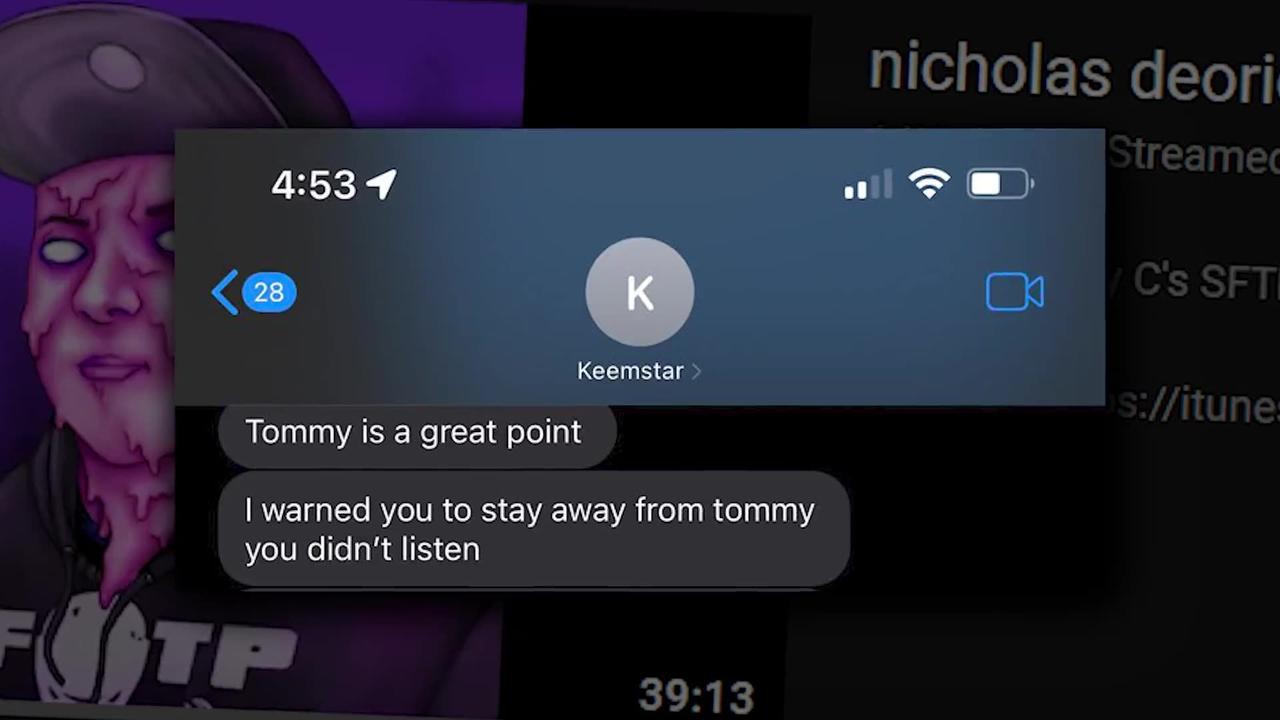 Keemstar Sent a Video to Nick years ago about TOMMYC