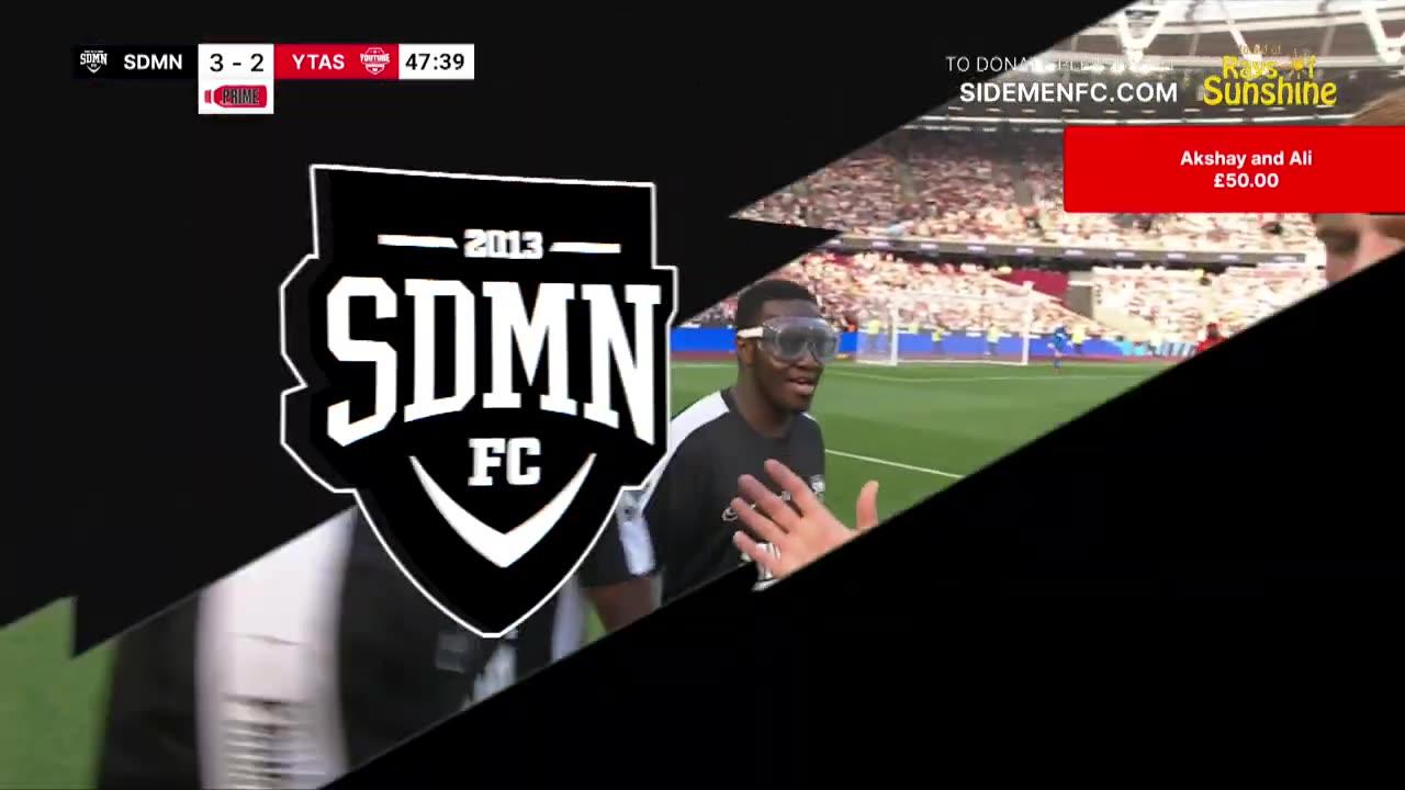 Sidemen charity match highlights One News Page VIDEO