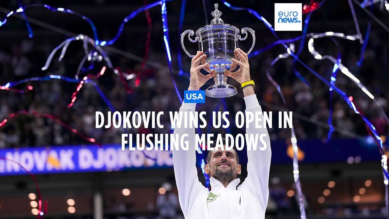 Djokovic beats Medvedev to win the US Open for his 24th Grand Slam title