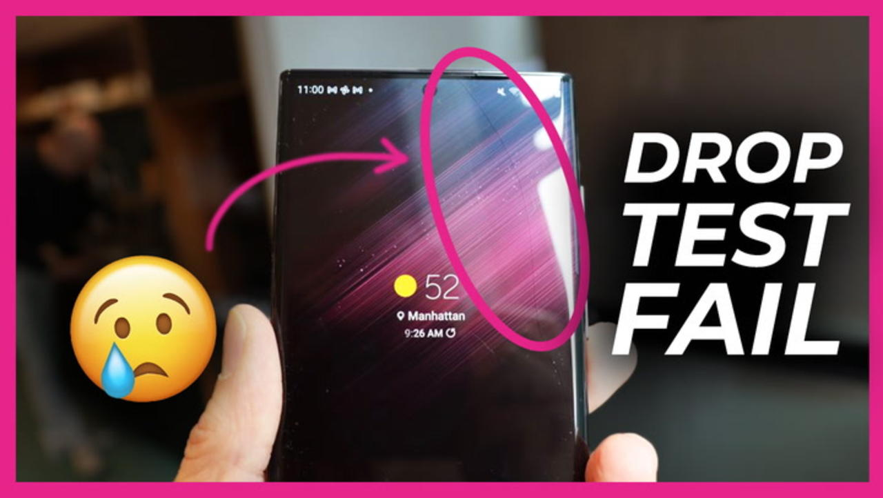 Samsung Galaxy S22 Ultra Failed The Drop Test