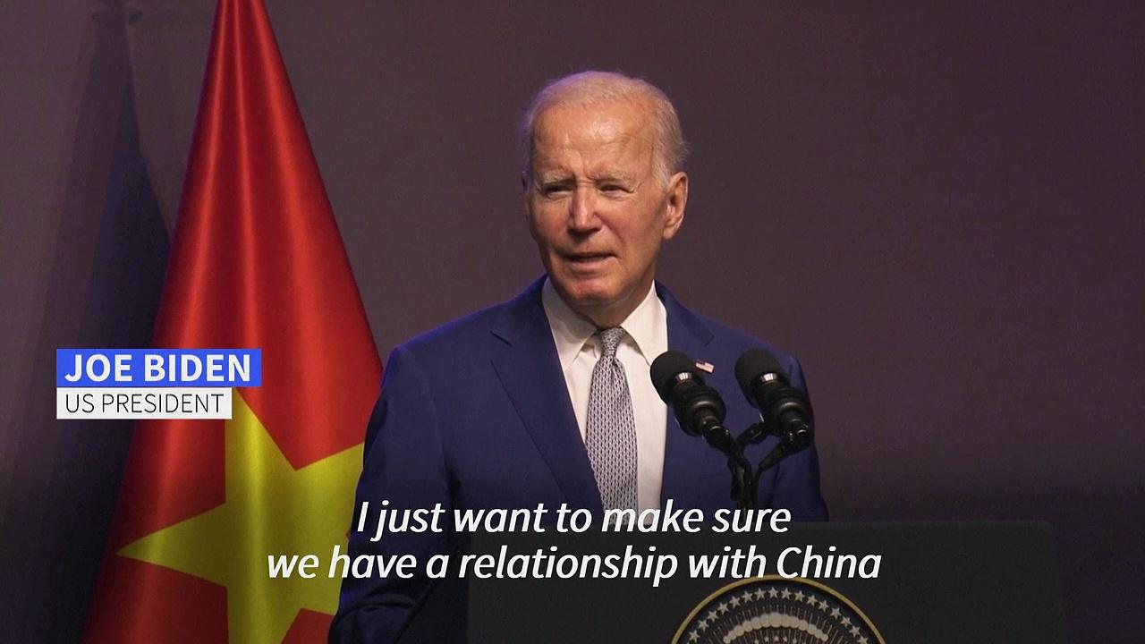 US President Biden in Hanoi says he does not want to 'contain' China