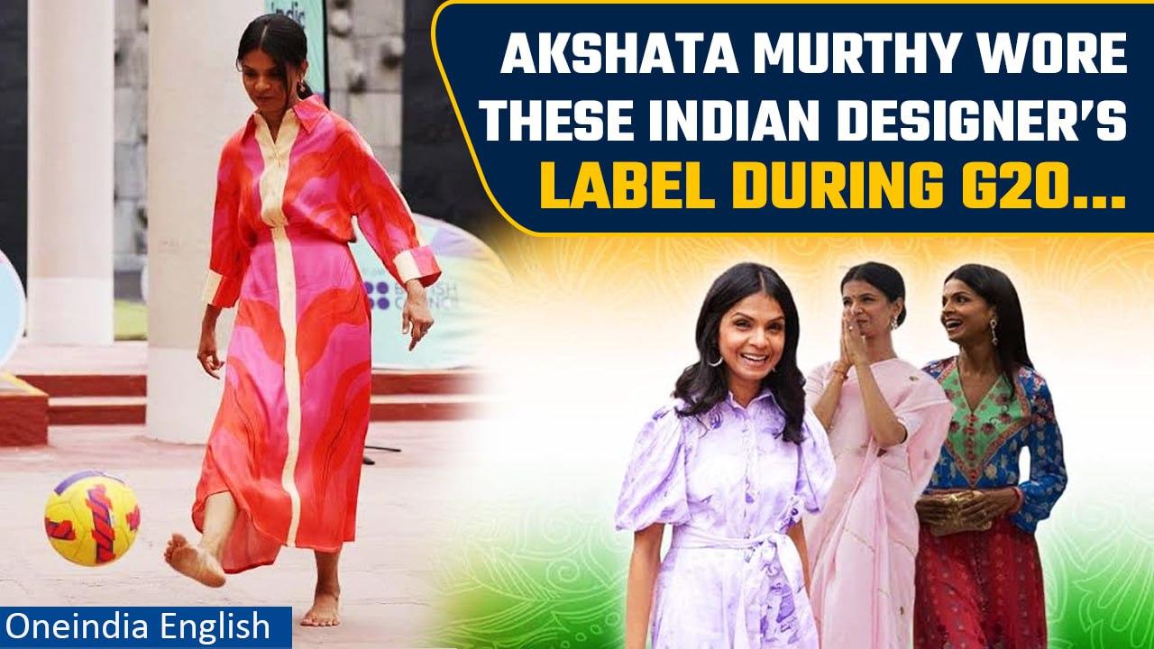 G20: Akshata Murthy wore these Indian designer’s labels, deets inside | Oneindia News