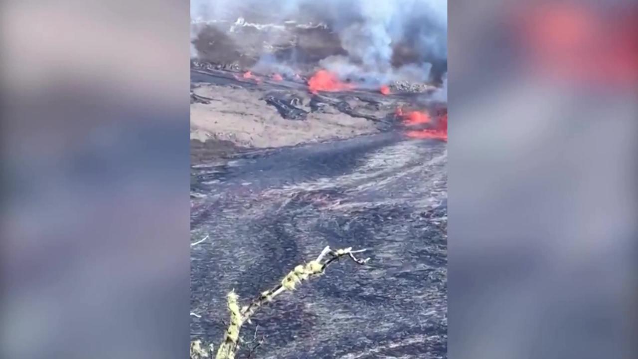 Hawaii's Kilauea volcano erupts for third time this year