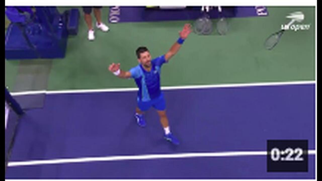 NOW - Novak Djokovic wins the U.S. Open men's singles final and his 24th grand slam title