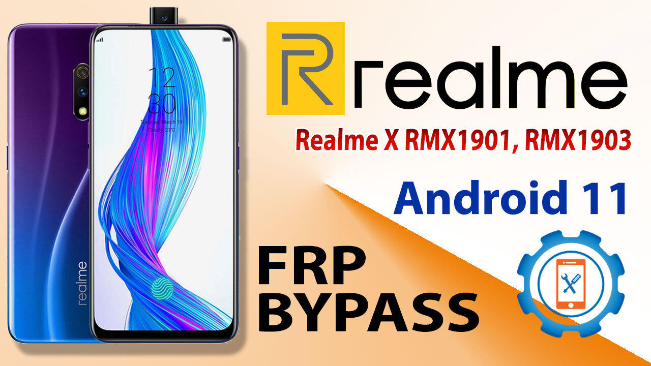 Realme X (RMX1901, RMX1903) FRP Bypass Android 11 | Realme Google Account Bypass Without PC