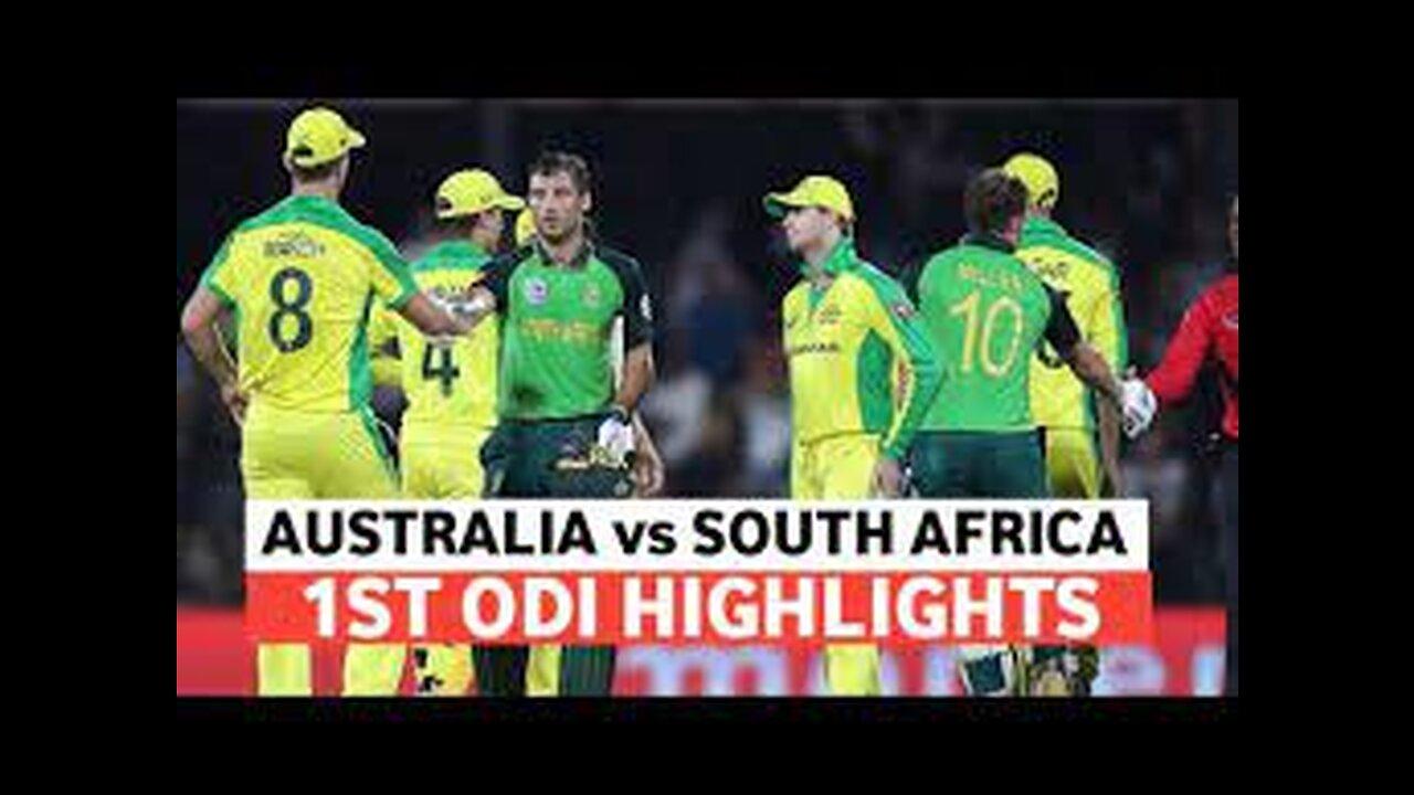 SOUTH AFRICA VS AUSTRALIA HIGHLIGHTS 1ST ODI 2023 | AUS VS SA