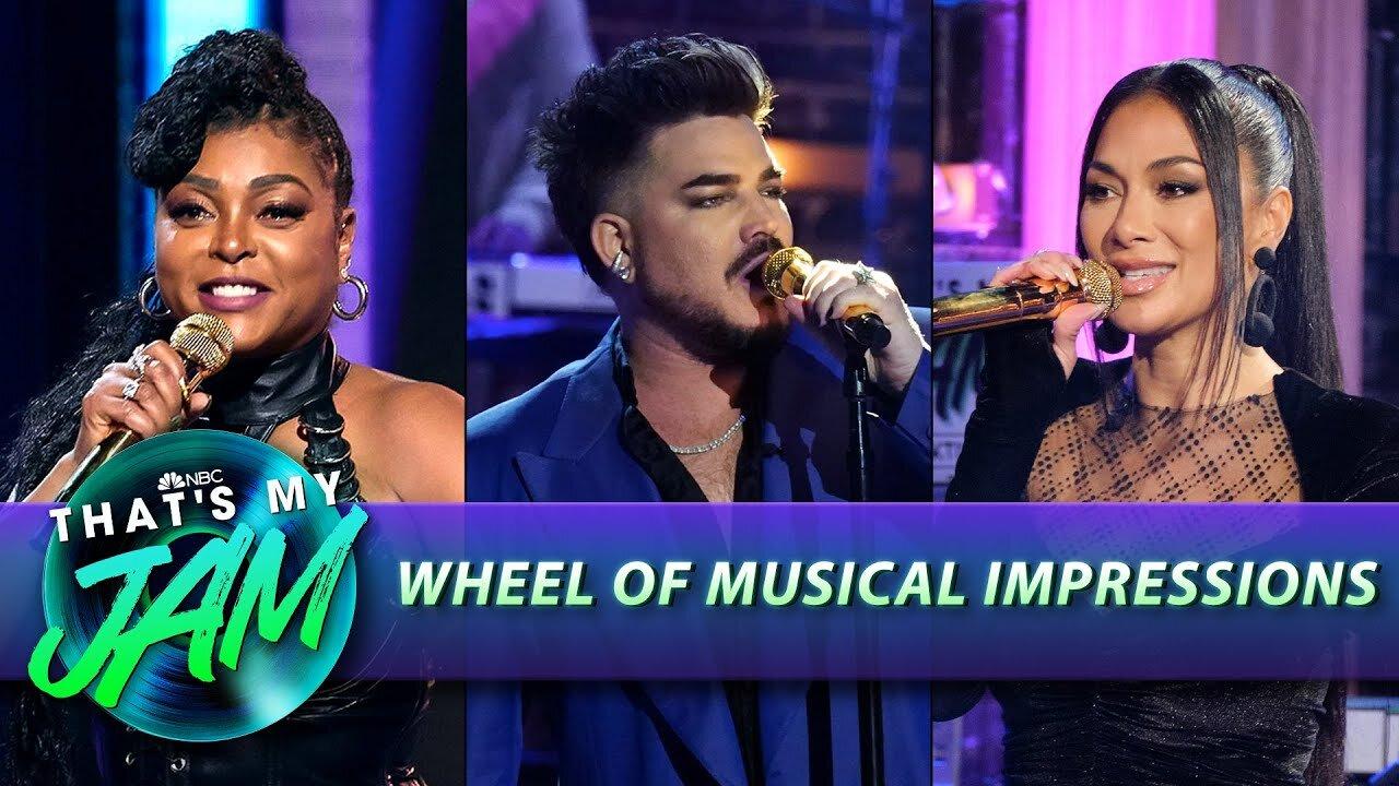 Wheel of Musical Impressions with Adam Lambert, Nicole Scherzinger and More