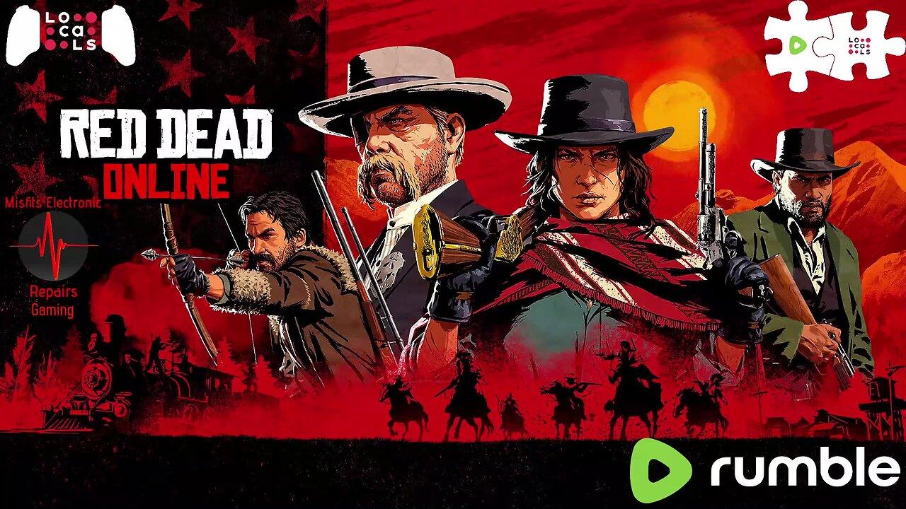 "LIVE" "Red Dead Online"  Bounty Hunter Bonus Month. & "Mist Survival" DEV Test Cont, Come Han