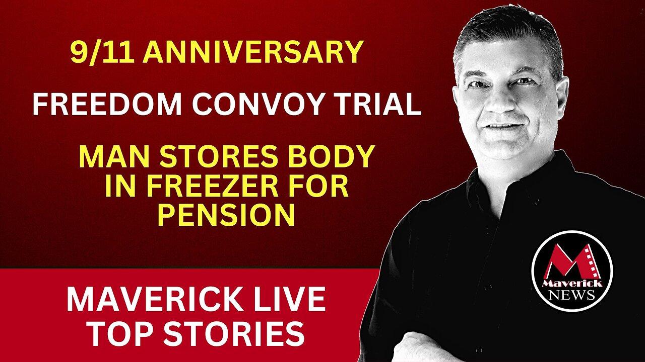 Maverick News Live Top Stories: Man Stores Body In Freezer For Pension