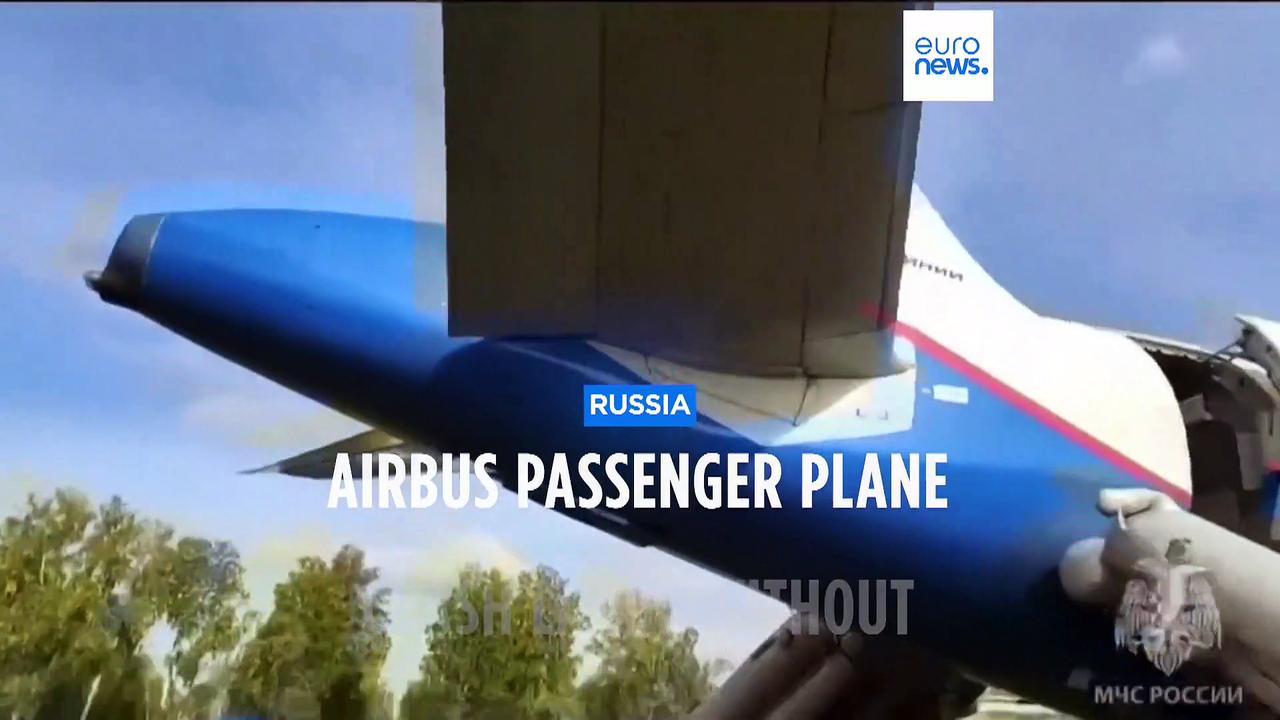 Ural Airlines airbus with 159 passengers onboard lands in a field in Siberia