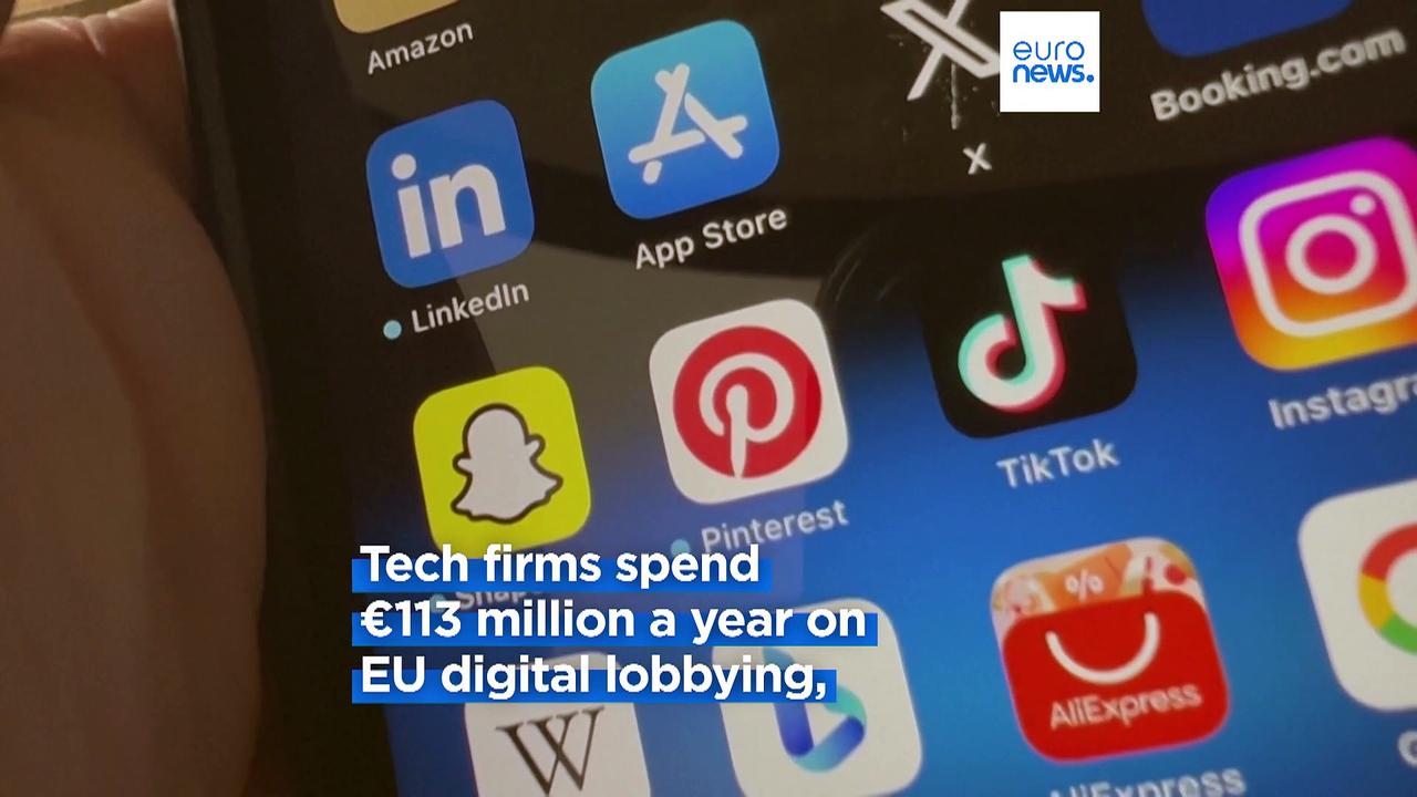 Tech companies spend more than €100 million a year on EU digital lobbying