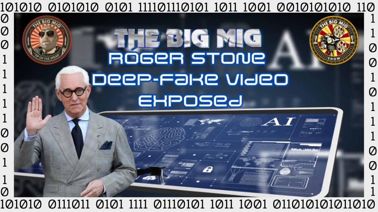 ROGER STONE FAKE VIDEO EXPOSED BY THE BIG MIG W/ LANCE MIGLIACCIO, GEORGE BALLOUTINE, & ROGER STONE