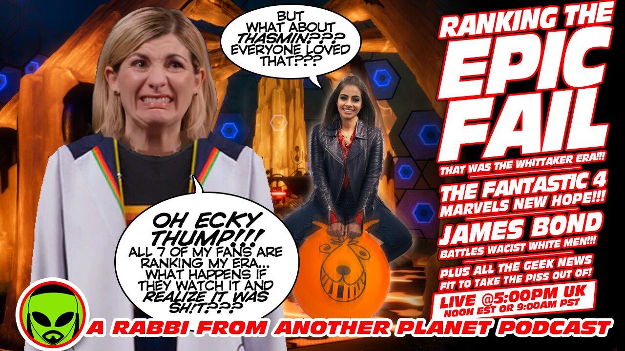 LIVE@5: Ranking Jodie Whitaker's EPICALLY FAILED Doctor Who!!!  Marvel!!!  James Bond!!!