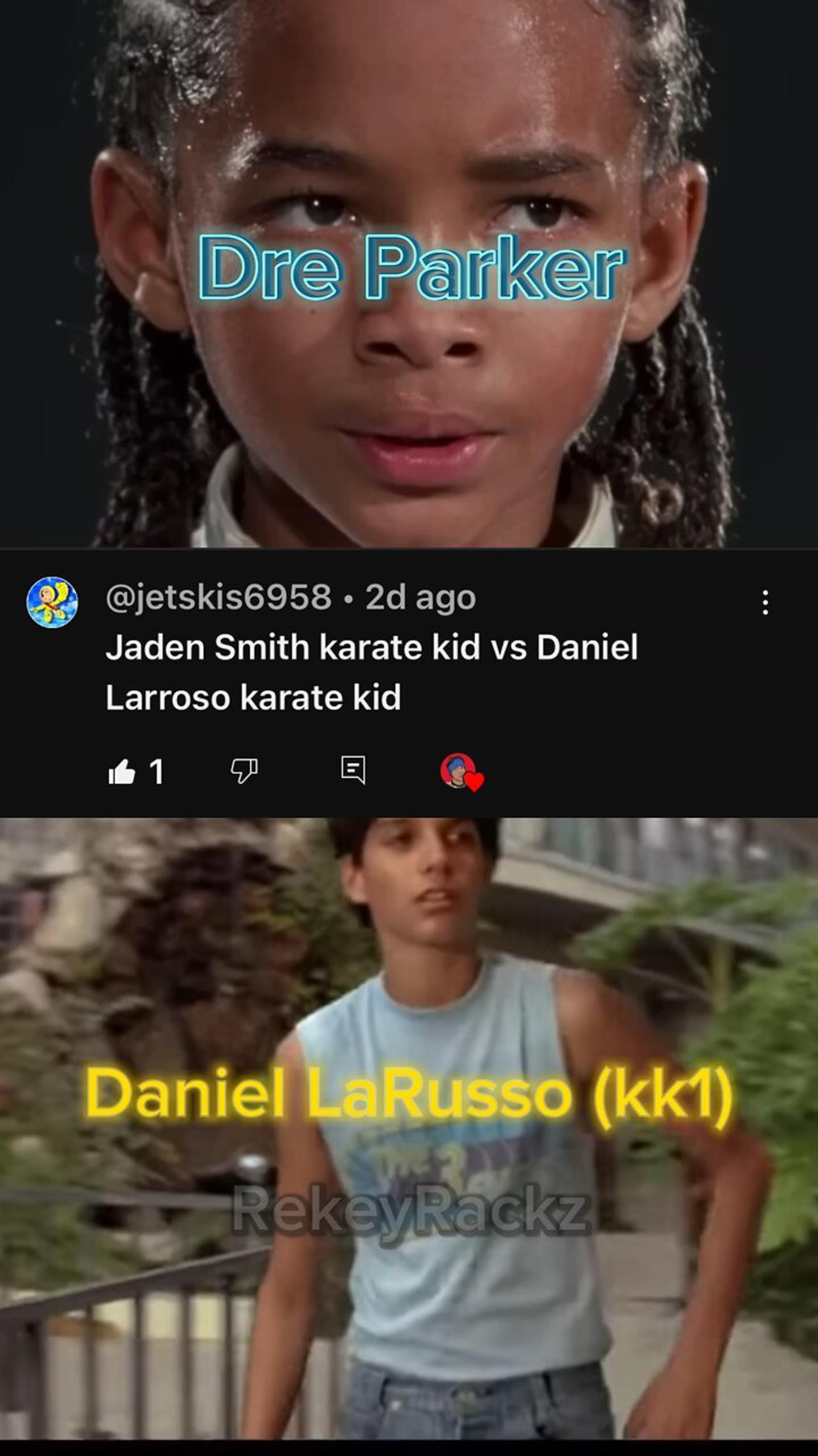 Dre Parker VS Daniel LaRusso 1v1 edit