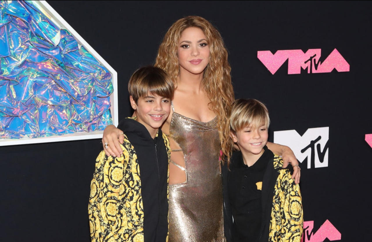 Shakira expresses her gratitude to her sons for bringing joy and happiness into her life