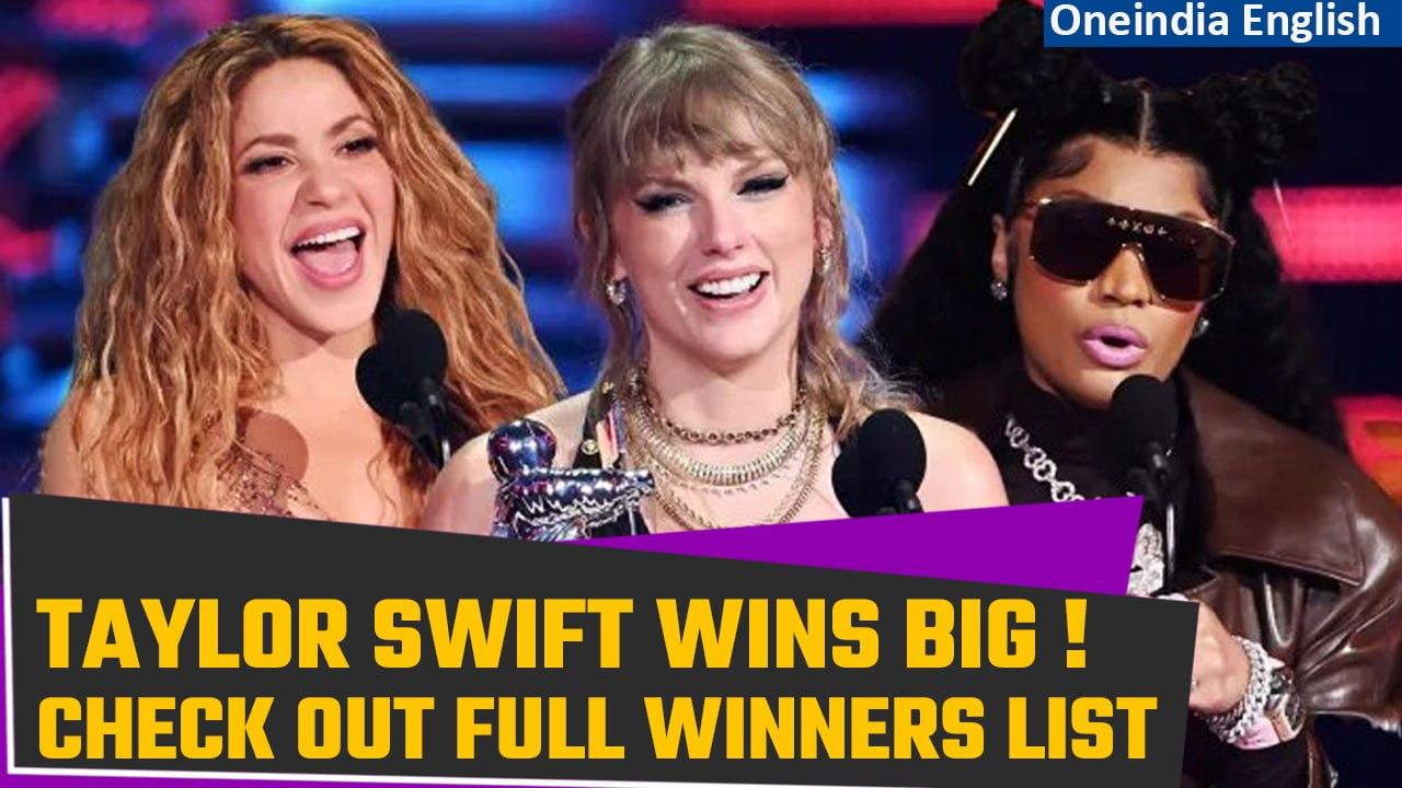MTV VMAs 2023 Full Winners List: Big night for Taylor Swift and Shakira | Oneindia News