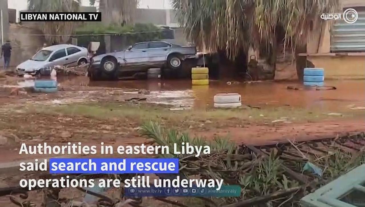 Thousands feared dead or missing in aftermath of devastating Libya floods