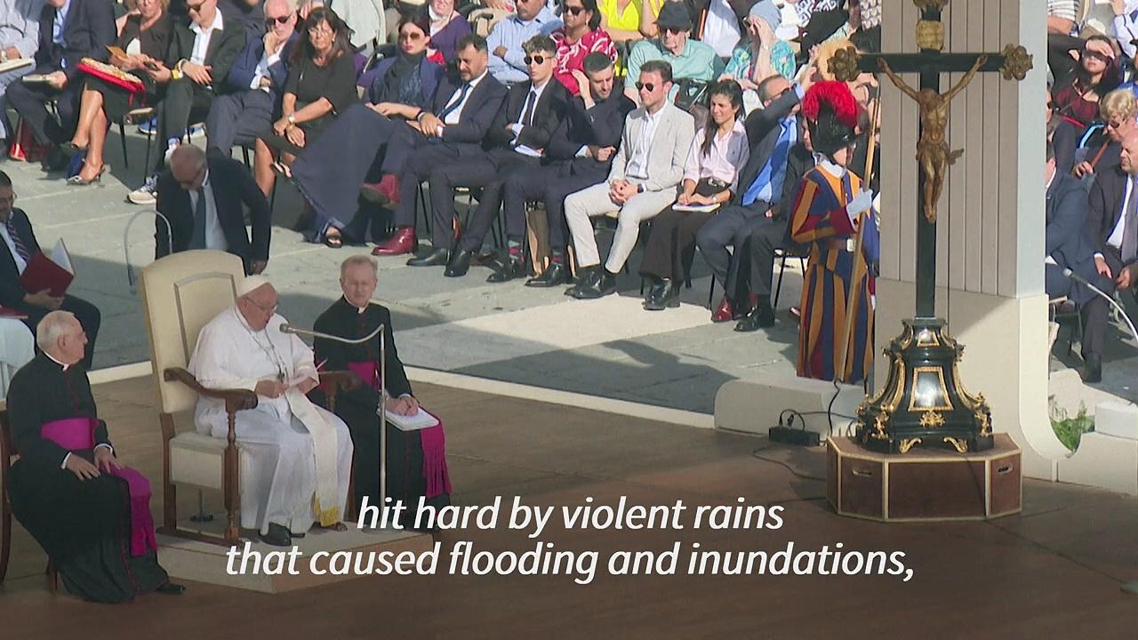 Pope Francis prays for Libya and Morocco after deadly natural disasters