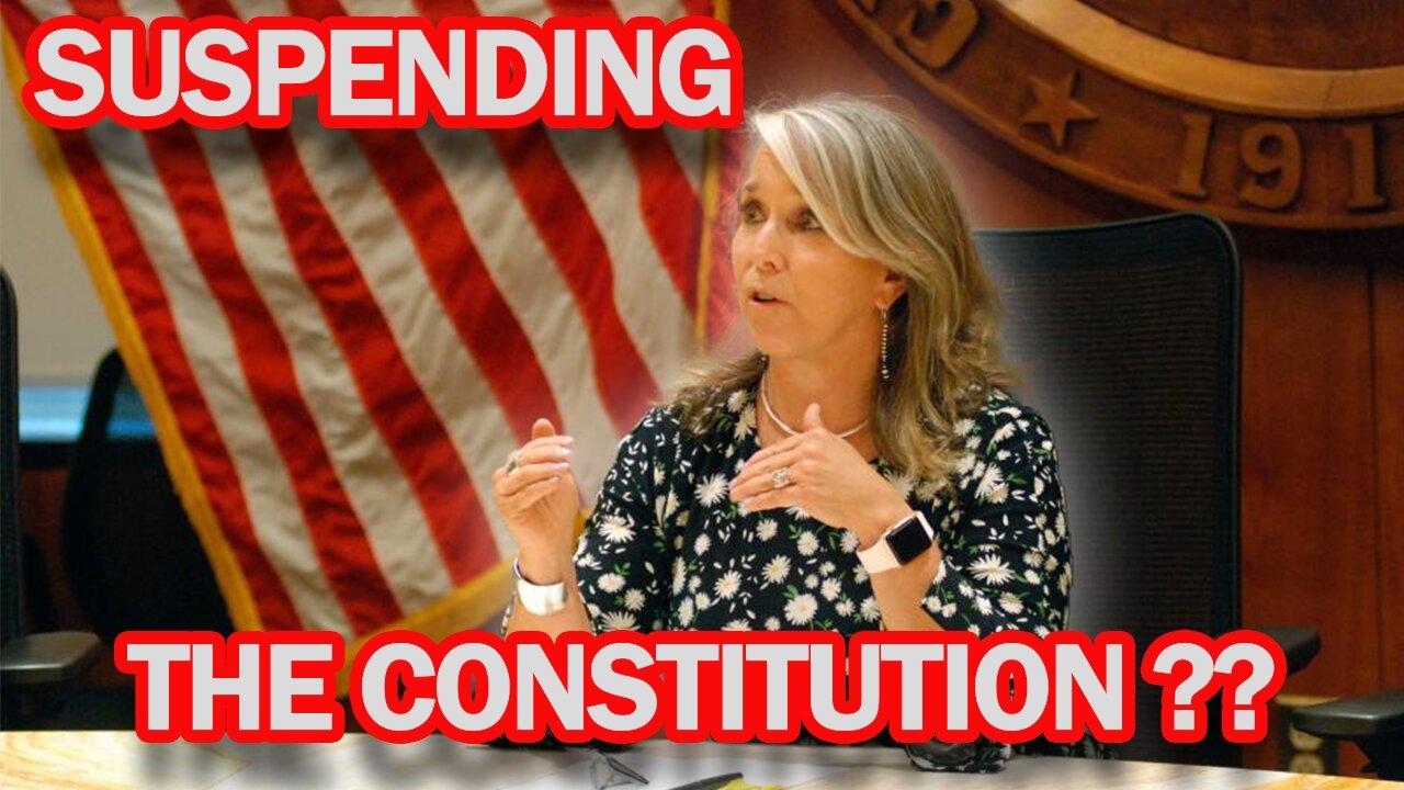 New Mexico Gov. says She Can Suspend Constitution if She Wants