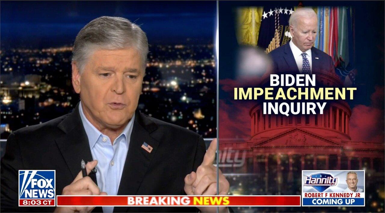 Sean Hannity: McCarthy launches Biden impeachment inquiry